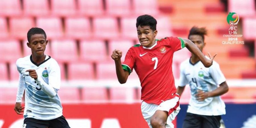 Link Live Streaming Timnas U-16 Indonesia Versus Laos