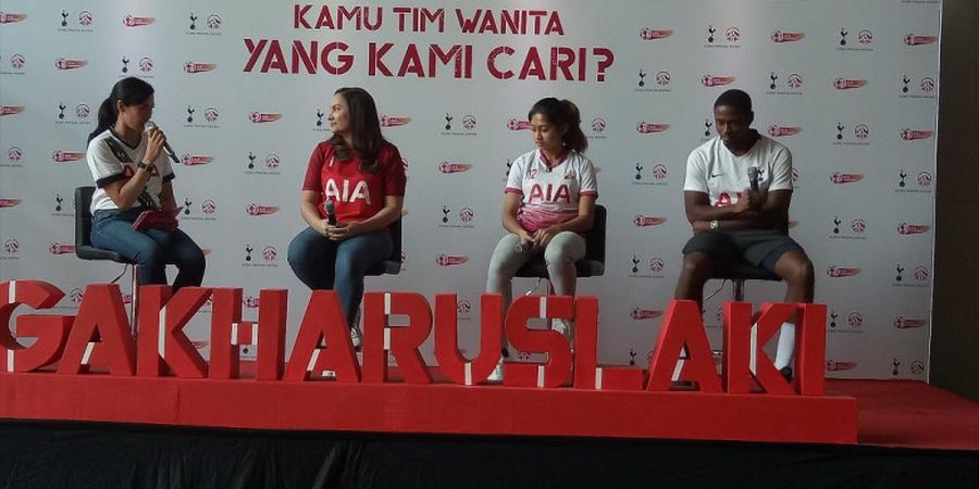 Tim Pelatih Tottenham Hotspur Puji Timnas Putri Indonesia