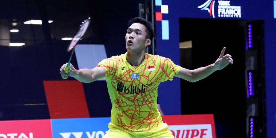 Hasil Hong Kong Open 2018 - Jonatan Christie Melaju, Tommy Sugiarto Tersungkur