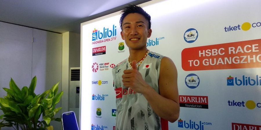 Kento Momota Pentingkan Kejurnas Jepang daripada BWF World Tour Finals 2018?