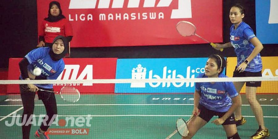 Putri Trisakti Juara Grup X LIMA Badminton Nasional 2017