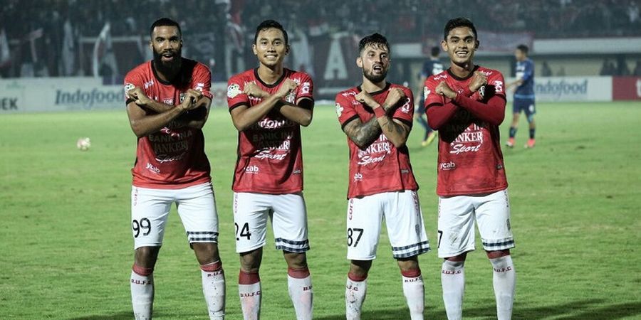 Bali United Bawa 20 Pemain ke Markas Barito Putera, Ini Daftarnya