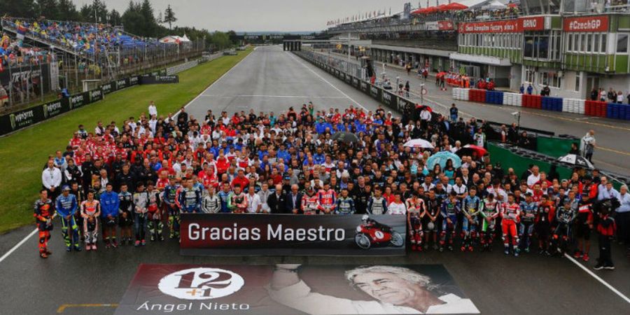 Keluarga Angel Nieto Melarungkan Abu Sang Juara Dunia MotoGP