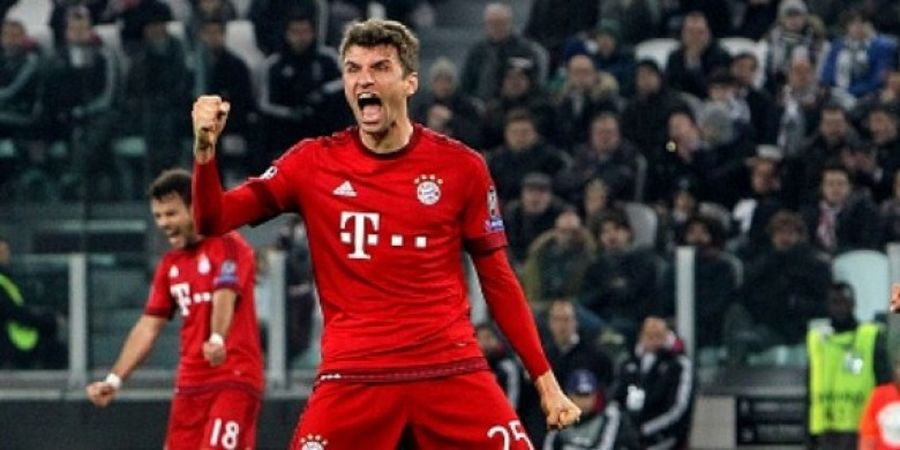 Gol Ganteng Thomas Muller Banjir Pujian dari Fan Bayern Muenchen