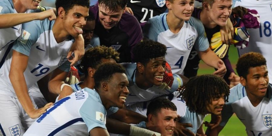 Meja Taktik Raksasa, Kunci Kehebatan Inggris di Piala Dunia U-17 2017