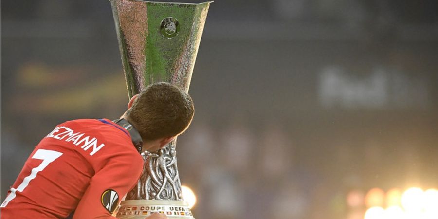 Juarai Liga Europa, Antoine Griezmann Bungkam soal Masa Depan