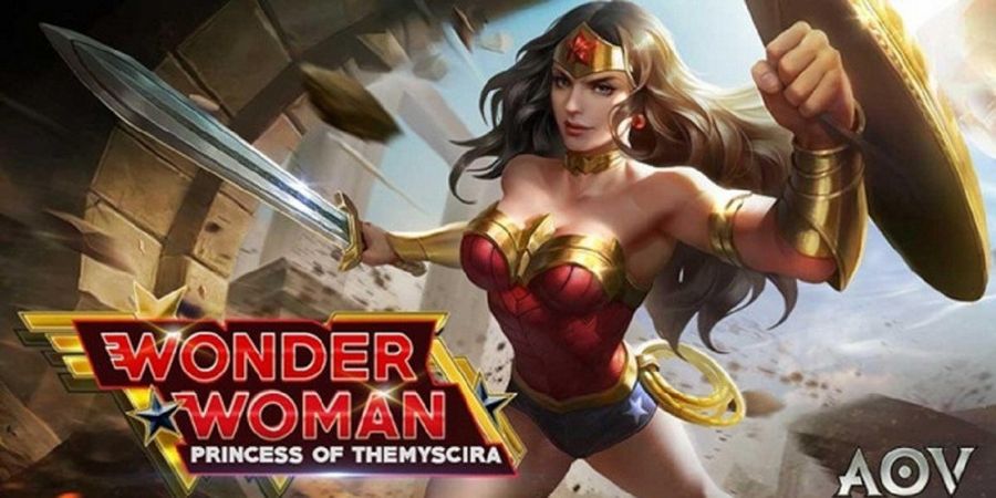 Wonder Woman, Putri asal Themyscira Resmi Hadir di Garena AOV