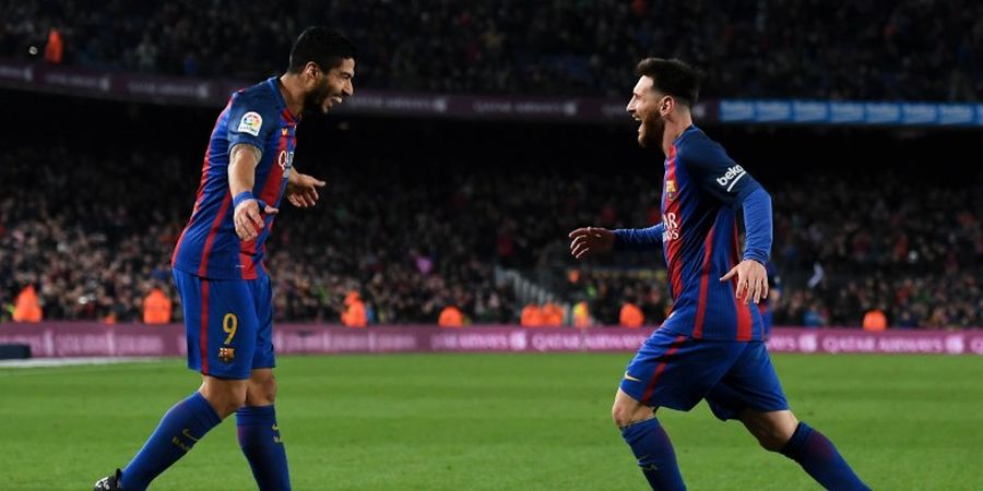 Messi-Suarez Kalahkan 17 Duet Terbaik di Eropa