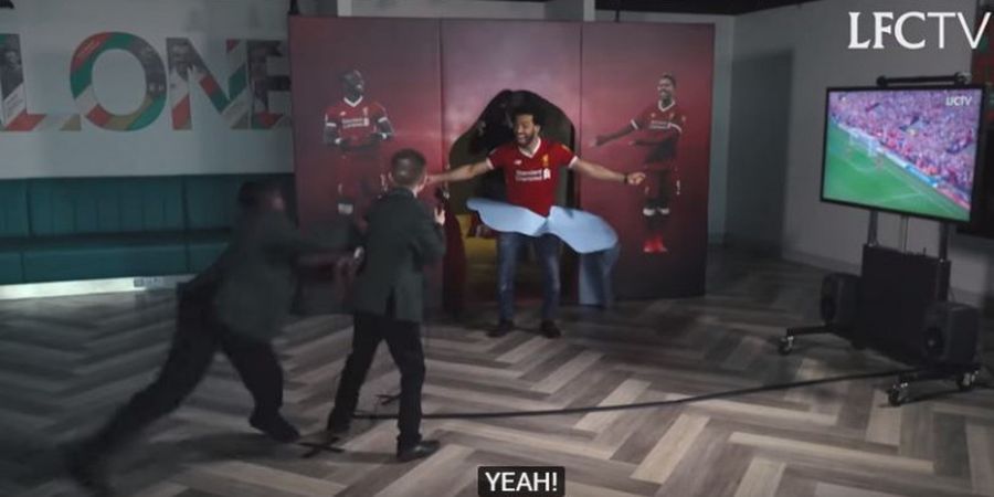 VIDEO - Wah, Mohamed Salah Beri Kejutan pada Fan Cilik Liverpool