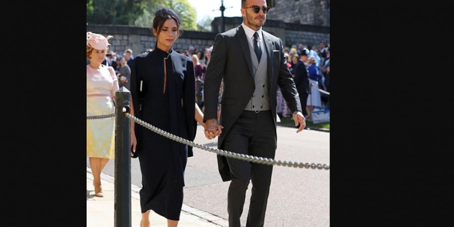 Sederet Potret David Beckham saat Hadiri Royal Wedding Ini Dijamin Bikin Kaum Hawa Klepek-klepek