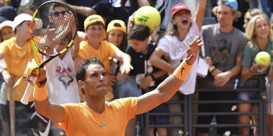 Italian Open 2018 - Tembus Semifinal, Rafael Nadal Jaga Kans Kembali ke Nomor 1 Dunia