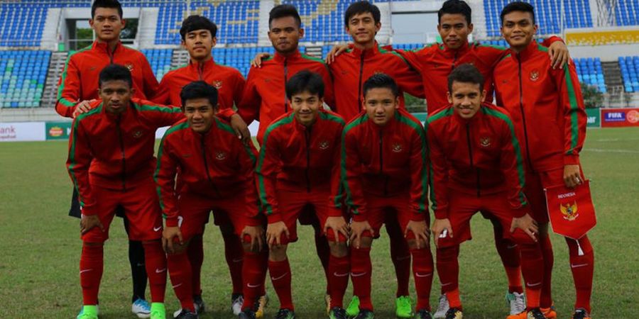 Susunan Pemain Timnas U-19 Indonesia Vs Thailand