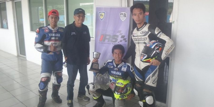 Rafid Topan Menang, Imanuel Pratna di Posisi Ketiga Lagi pada Balapan Kedua 250cc IRS 2017