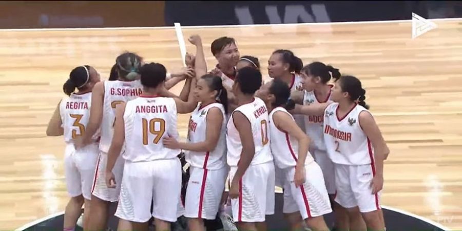 SEA Games 2017 - Sempat Tertinggal, Timnas Basket Putri Indonesia Berhasil Kandaskan Filipina