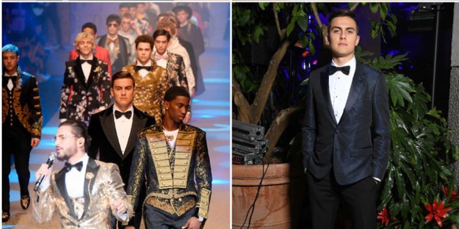 Paulo Dybala Jadi Model Milan Fashion Week, Saking Tampannya Sampai Dikira Leonardo DiCaprio
