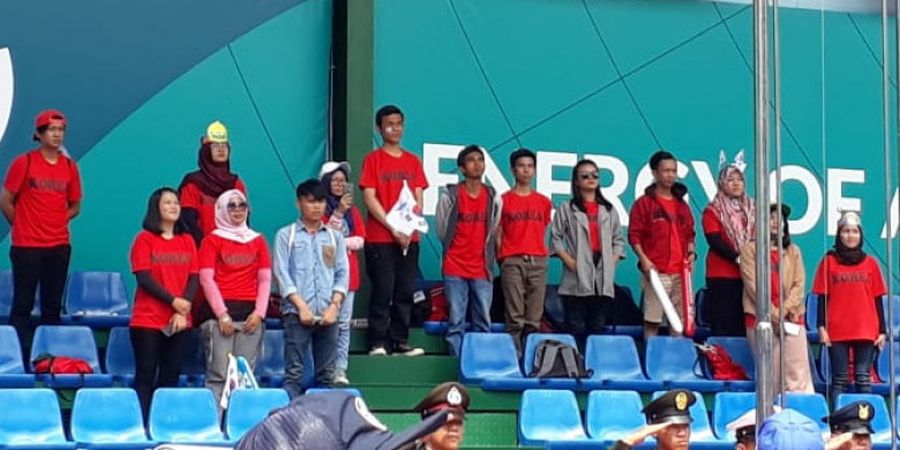 Belasan Pemuda Indonesia Dukung Korea Selatan di Final Soft Tenis Asian Games 2018, Ada Apa?