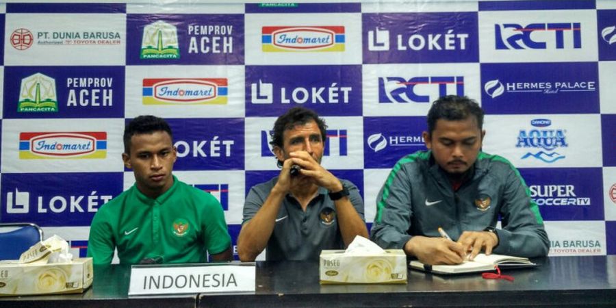 Luis Milla Siap Jika TC Timnas Indonesia Tanpa Tiga Pemain Ini