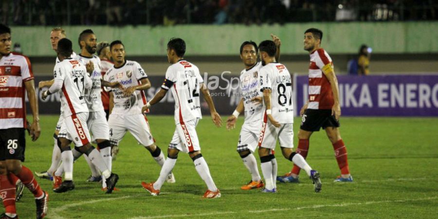 Bali United Vs Madura United - Skor Imbang Paksa Laga Dilanjutkan ke Adu Penalti