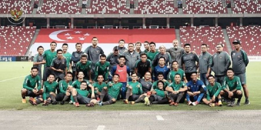 Bintang Persib Febri Hariyadi Bawa Timnas U-23 Indonesia Ungguli Timnas U-23 Singapura di Babak Pertama