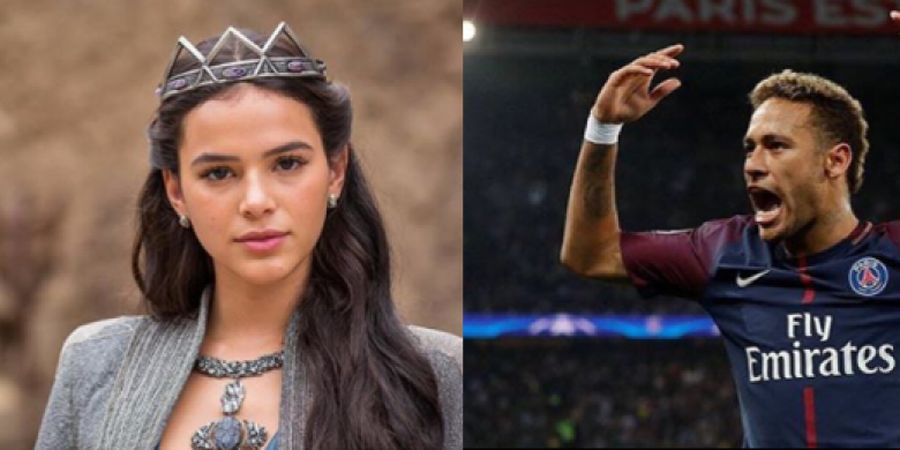 Rayakan Ulang Tahun Neymar, Bruna Marquezine Tunjukkan Lekuk Tubuh Seksi Disertai Kata-kata Romantis