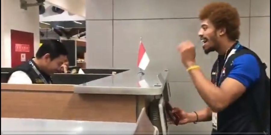 Viral Video Atlet Irak Nyanyikan Lagu Indonesia Raya Seusai Asian Games 2018