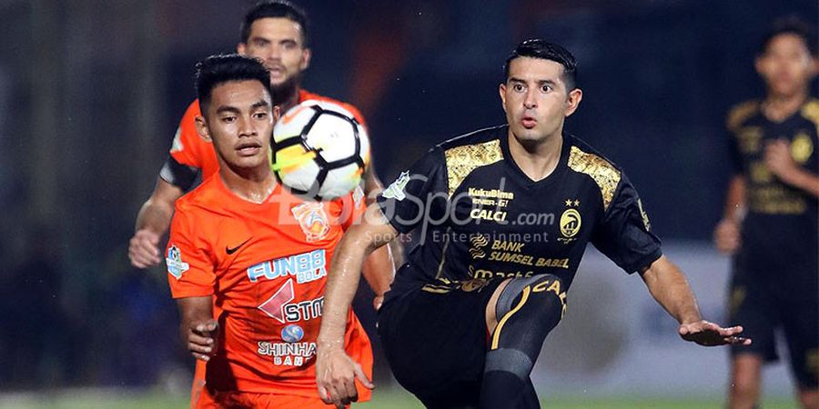 Komentar Pelatih Sriwijaya FC Usai Ditahan Imbang Borneo FC