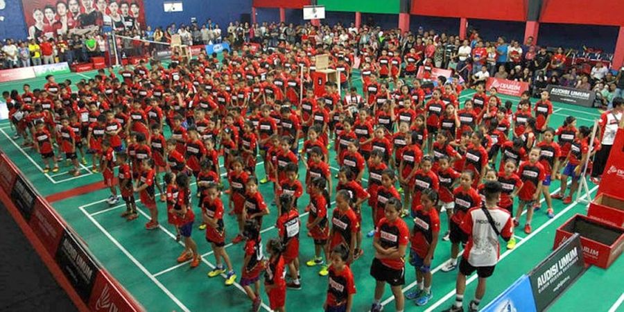 Pelatih PB DJarum Pantau Langsung Peserta Final Audisi Djarum Beasiswa 2017