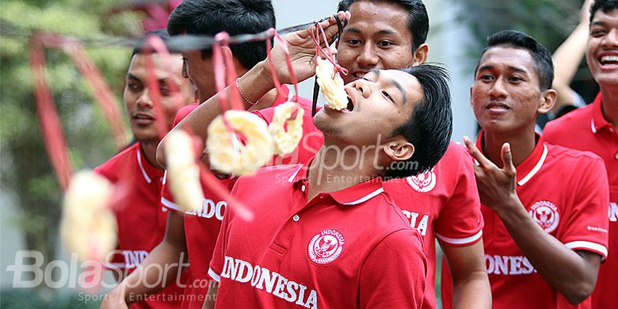 Timnas U-19 Indonesia Gelar Lomba untuk Rayakan Kemerdekaan Republik Indonesia Ke-73