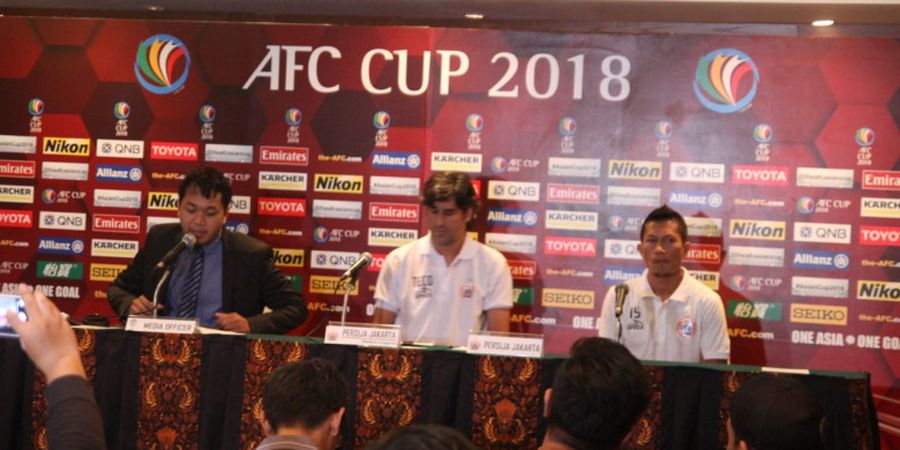 Piala AFC 2018 - Gagal Lolos, Pelatih Persija Sampaikan Permintaan Maaf
