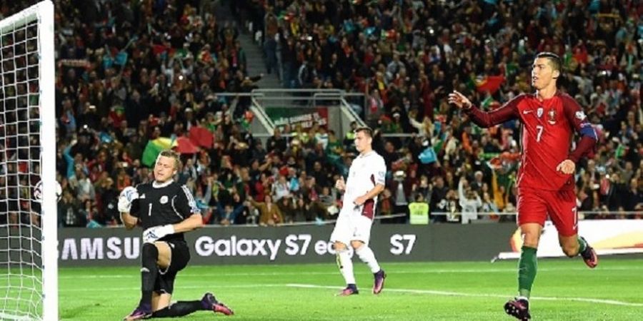 Menang atas Latvia, Ronaldo dkk Tempel Swiss 