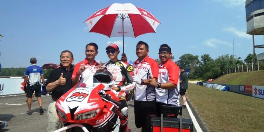 Dimas Ekky Finis Ke-4, Gerry Salim Tak Lanjutkan Balapan