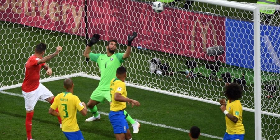 Swiss Tahan Imbang Brasil Berkat Gol Kontroversial