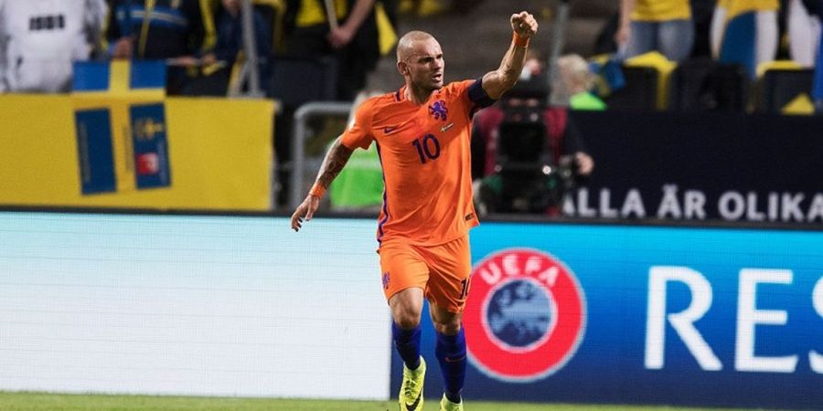 Sneijder Dipastikan Absen Saat Belanda Kontra Prancis