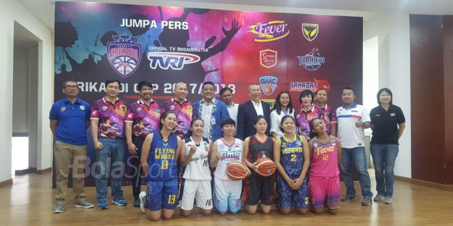 Kompetisi Bola Basket Putri Srikandi Indonesia Musim 2017-2018 Resmi Dimulai