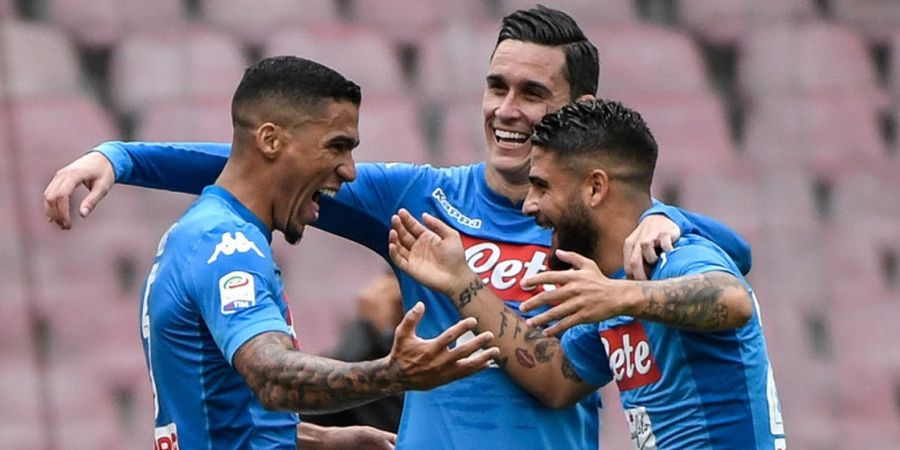 Napoli Vs Sassuolo - 3 Poin Penjaga Jarak di Puncak Klasemen