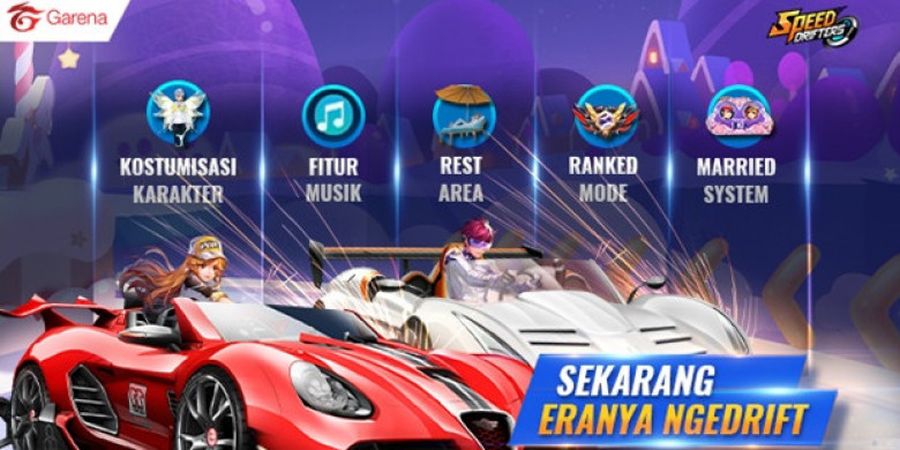 5 Fitur Keren Hadir pada Garena Speed Drifters