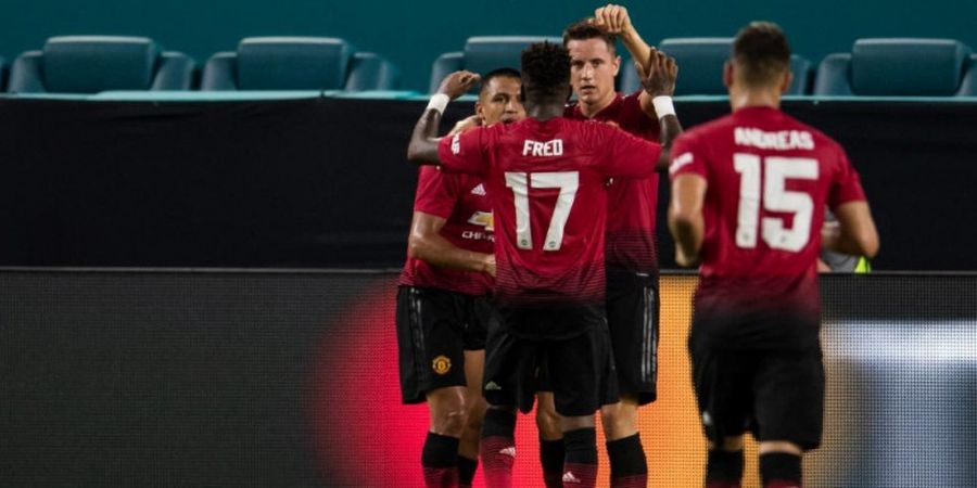 Hasil ICC 2018 - Manchester United Tekuk Real Madrid 2-1