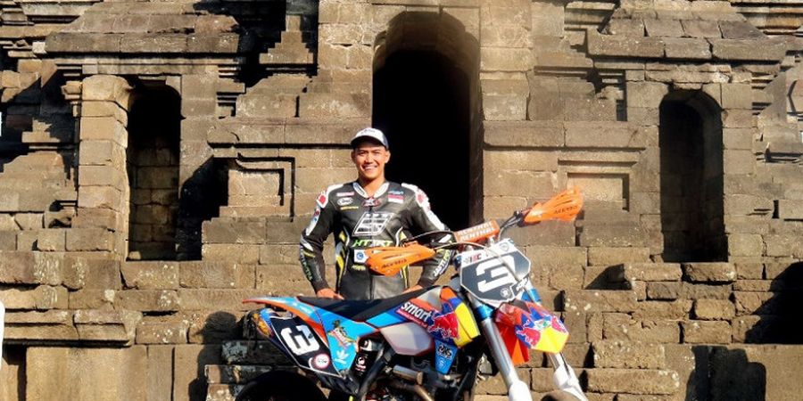 Doni Tata Bidik Podium Lagi pada Seri Ke-3 Indonesia Supermoto Championship di Malang