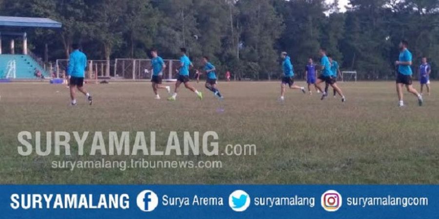 Sosok Pemain Anyar Arema FC Sudah Ikut Berlatih Bersama Tim