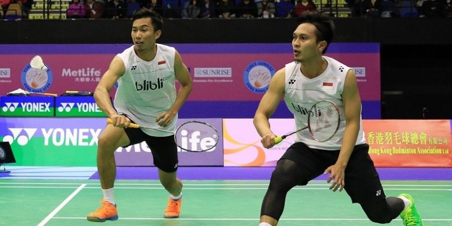 Gelar China International Pastikan Ahsan/Rian Berlaga pada All England