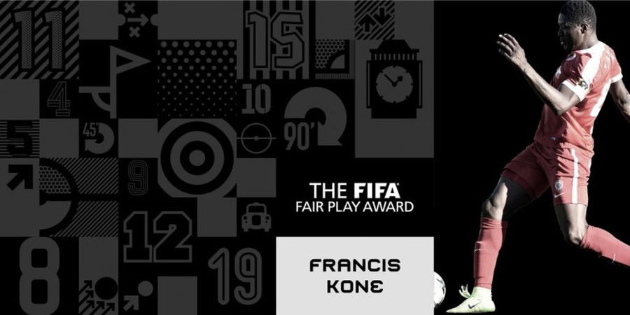 FIFA Football Awards 2017 - Francis Kone Raih Fair Play Award Usai Selamatkan Nyawa 4 Pemain!