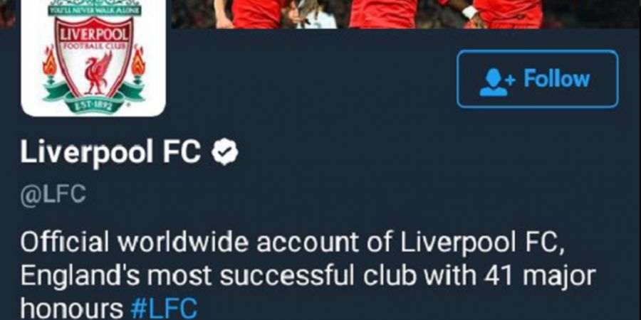 Man United Juara Piala Liga Inggris, Biodata Twitter Liverpool Berubah