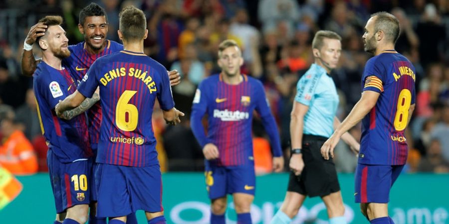 Lionel Messi Borong 4 Gol, Barcelona Berlari Kencang di Liga Spanyol!