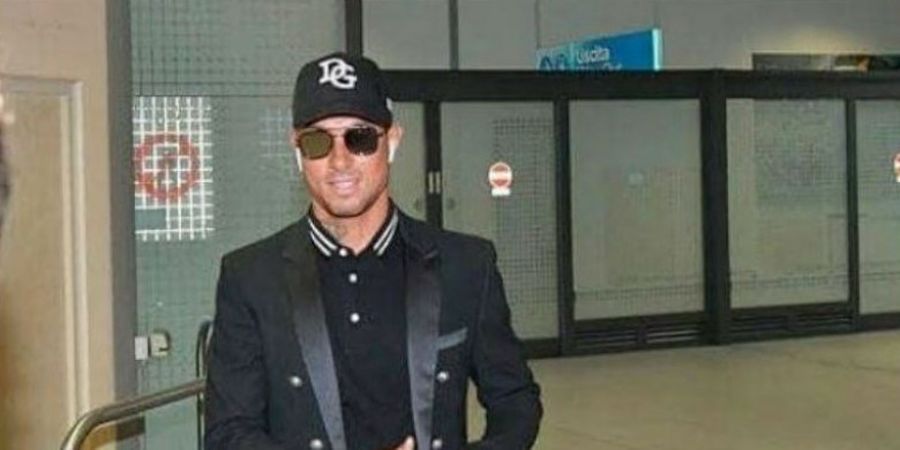 Sosok Mirip Cristiano Ronaldo yang Terlihat di Bandara Turin Bikin Heboh Media Sosial