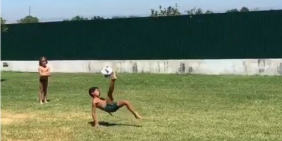 Seperti Sang Ayah, Cristiano Ronaldo Junior Juga Cetak Gol di Juventus