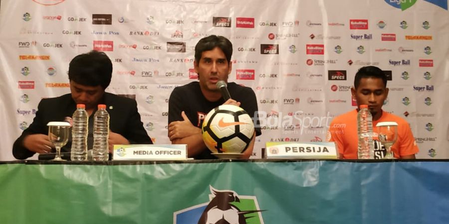 Pelatih Persija Pastikan Laga Kontra Sriwjaya FC Akan Berlangsung Terbuka dan Menarik