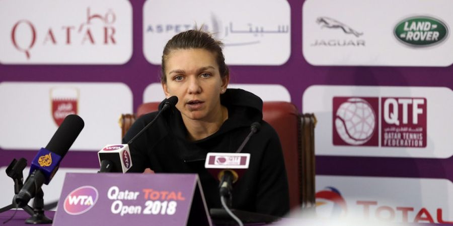 Simona Halep Mundur dari Qatar Terbuka 2018