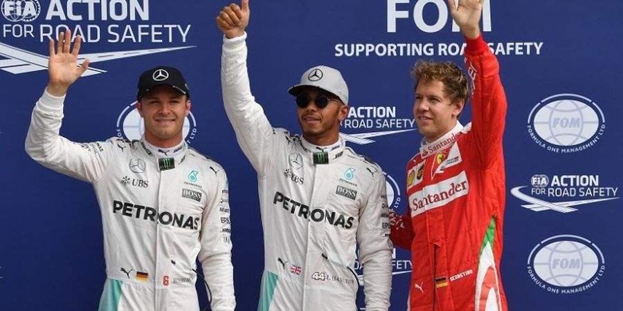 Hamilton Akan Start Paling Depan pada Balapan GP Italia