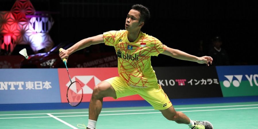 Japan Open 2018 - Ini Penyebab Anthony Ginting Tak Dapat Mengatasi Perlawanan Viktor Axelsen pada Perempat Final