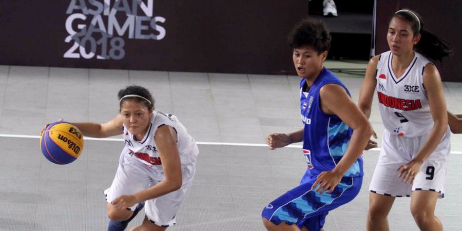 Tim Basket Putri 3x3 Indonesia Raih Dua Kemenangan dan Satu Kekalahan